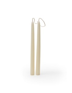 Bijenwas dompelkaars wit ø 1,5 CM