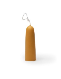 Bijenwas dompelkaars ø 4 cm en 12 cm hoog