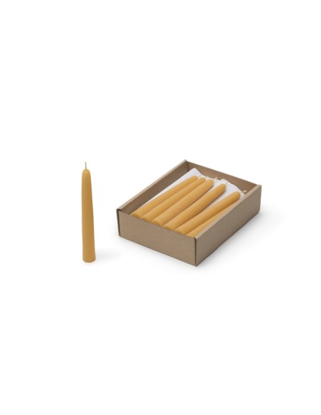 Kerstboomkaarsjes van Bijenwas