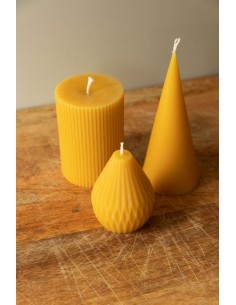 Bijenwas Kegelkaars 2