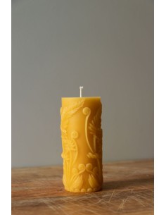 Bijenwaskaars met Bloemen 2