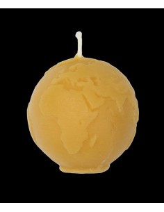 Wereldlicht kaars in de vorm van een wereldbol 2