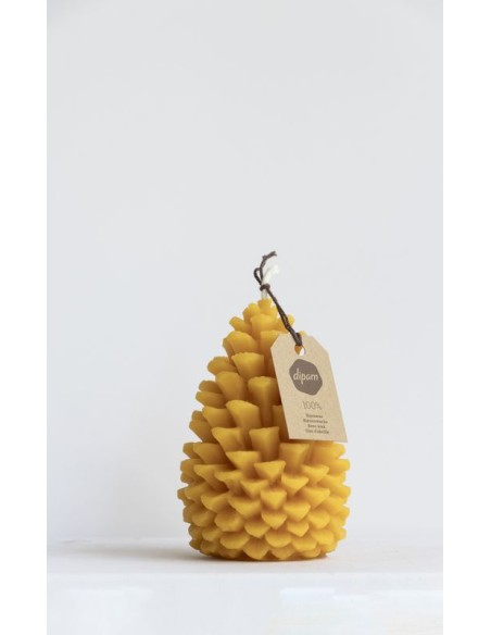 Dennenappel Bijenwaskaars  