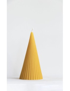 Kegelkaars ribbel Bijenwas