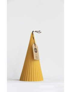 Kegelkaars ribbel Bijenwas 2