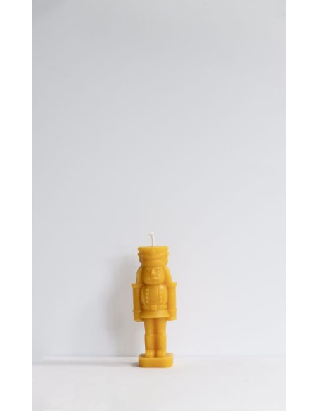 4 x 12 cm. Bijenwaskaars Notenkraker